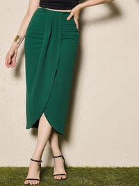 Berrylush High Waist Midi Tulip Skirt