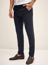 THE BEAR HOUSE Men Slim Fit Chinos Trousers