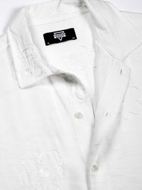 Thomas Scott Men Embroidered Regular Fit Casual Shirt