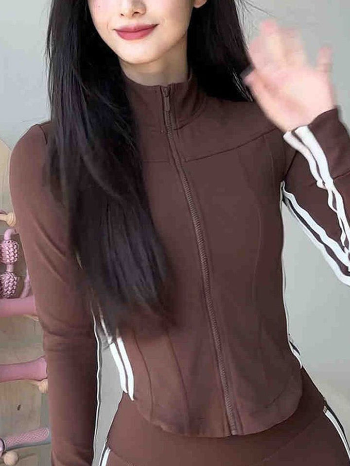 HRX by Hrithik Roshan Long Sleeves Top & Tights Co-Ord Set