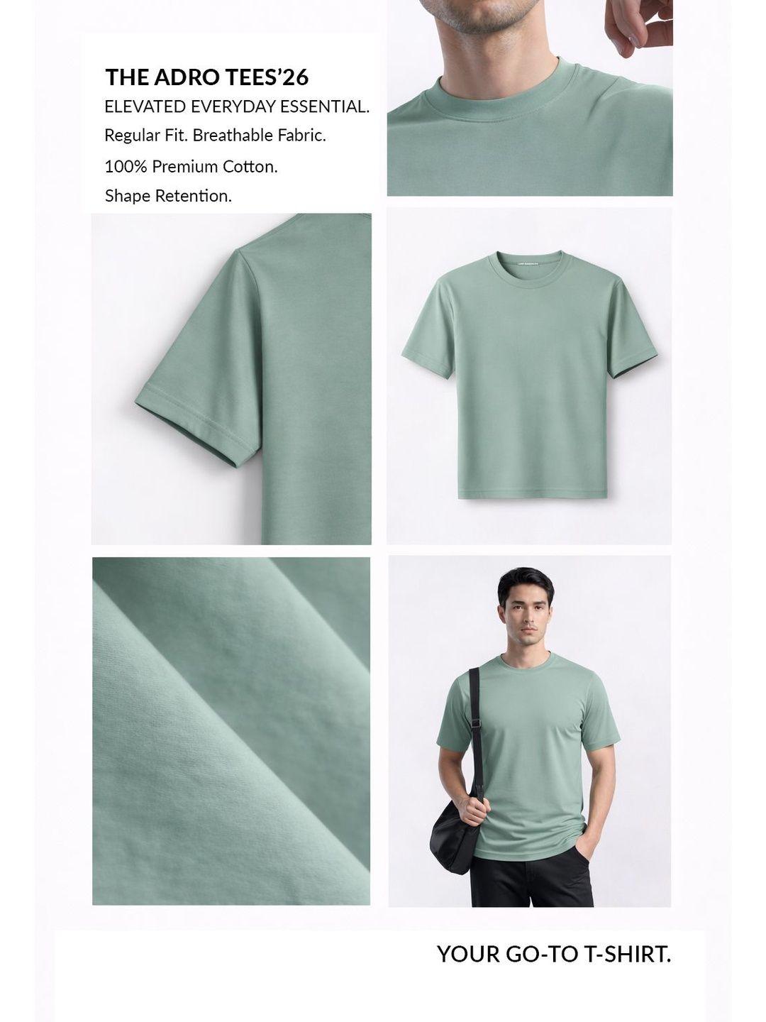 Baju-T Bercetak ADRO Men 3