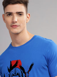 ADRO Men Typography Printed Pockets T-shirt