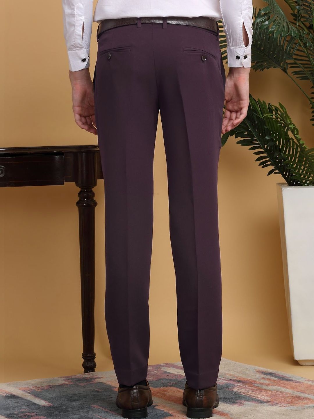 Moda Rapido Men Slim Fit Easy Wash Pleated Seluar
