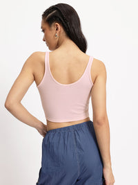 DressBerry Urban Texture Crop Top