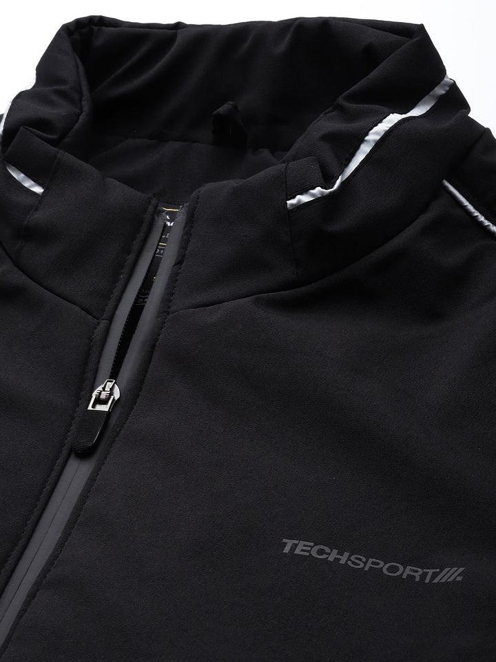 The Indian Garage Co Men Zip-Front Bomber Jacket with Zipper Pockets