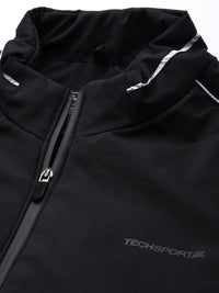 The Indian Garage Co Men Zip-Front Bomber Jacket with Zipper Pockets