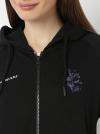 SPYKAR Women Hooded Sweatshirt