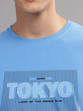 ADRO Typography Printed Round Neck Cotton T-shirt