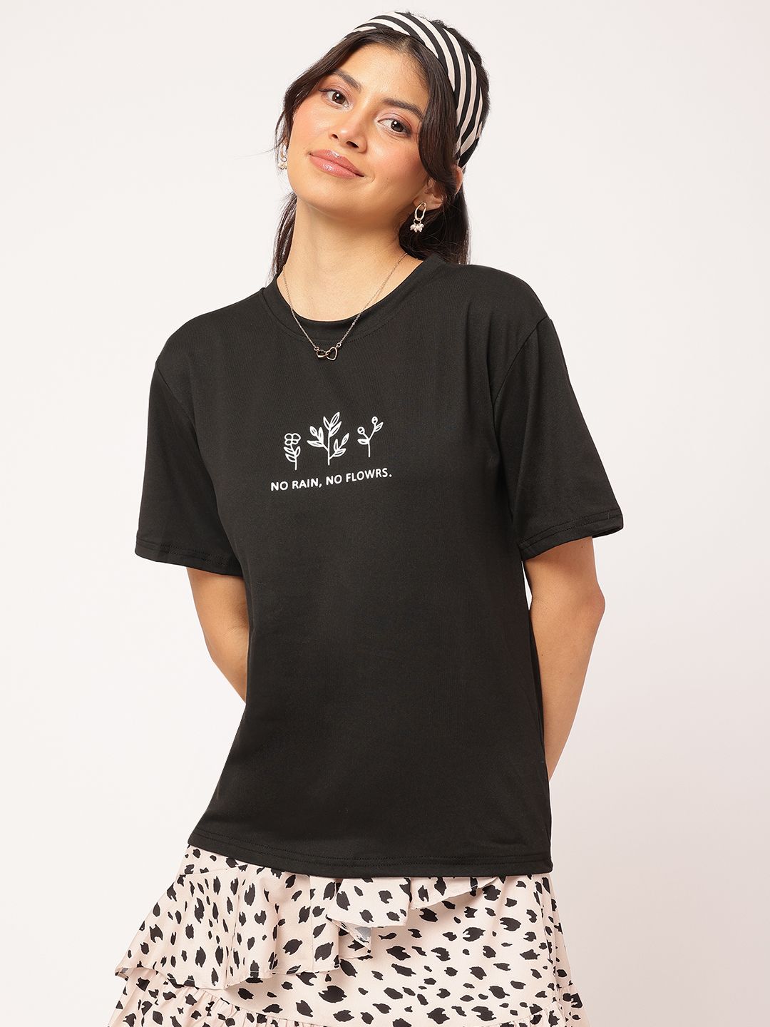 DressBerry Timeless Classic Printed T-shirt