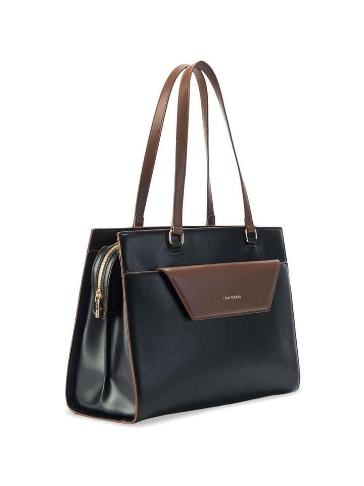 Lino Perros Colourblocked Oversized Shopper Tote Bag
