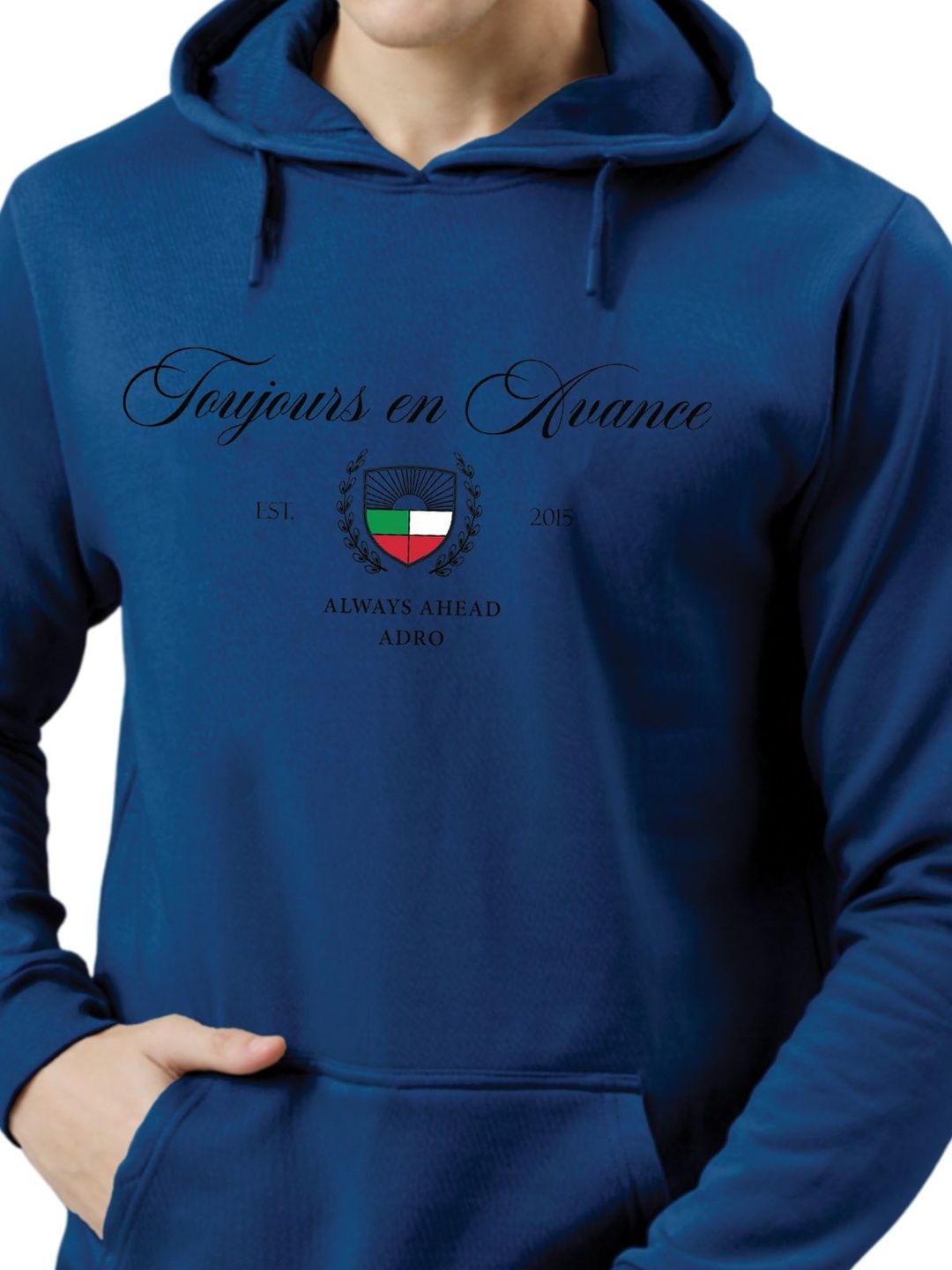 Pullover Berkait Bercetak ADRO