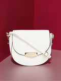 DressBerry White Solid Sling Bag