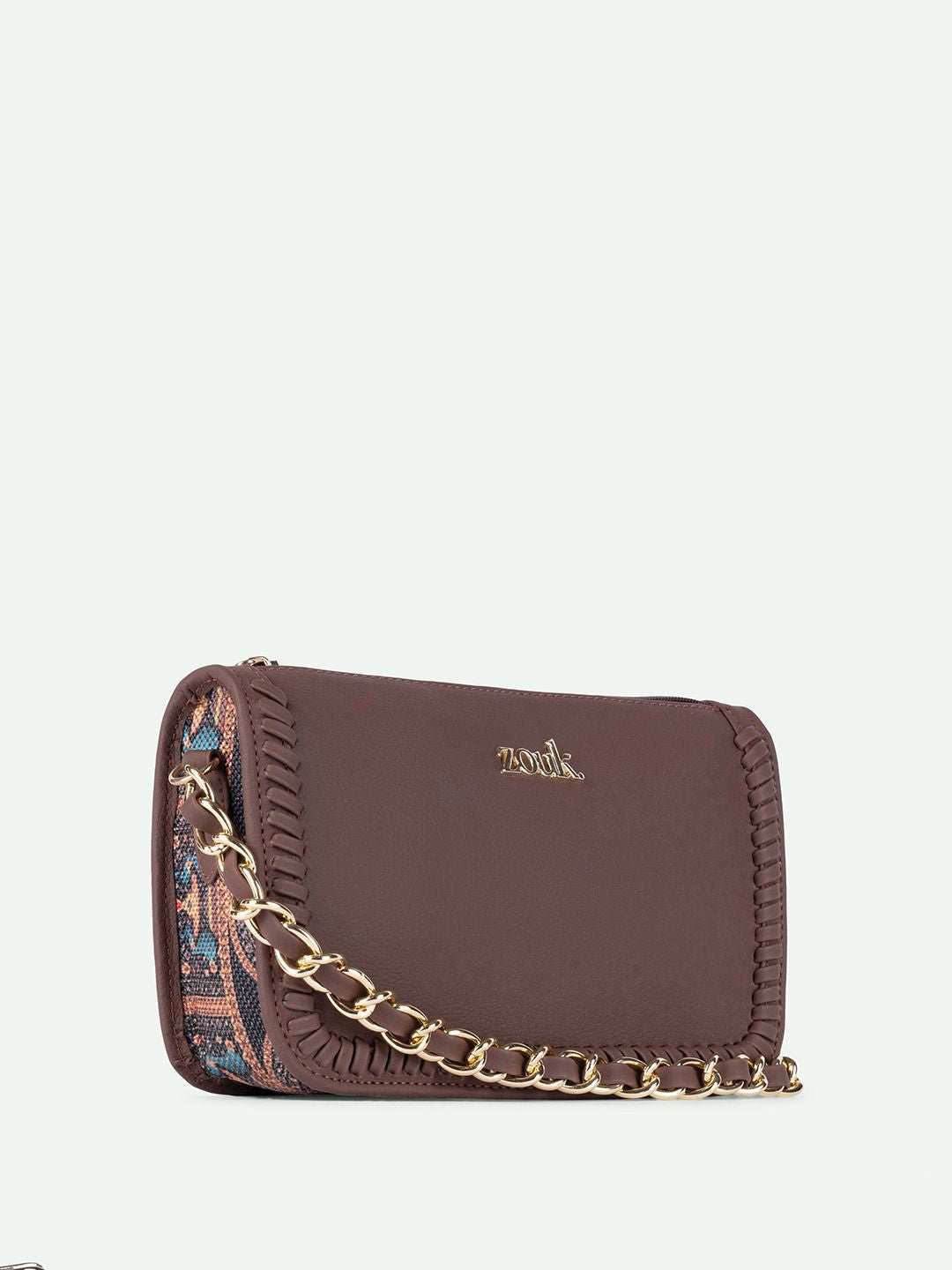 ZOUK Women Textured Sling Bag