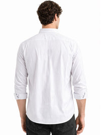 Baju Kasual Berjalur Standard Lelaki ADRO