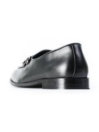 MONKSTORY Men Twin Braided-Bit Loafers