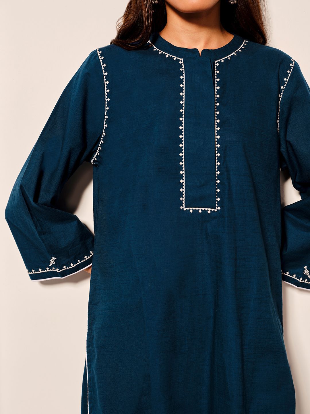 Global Desi Embroidered Tunic