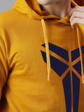 ADRO Men Cotton Graphic Printed Hooded Neck Pullover Sweatshirt