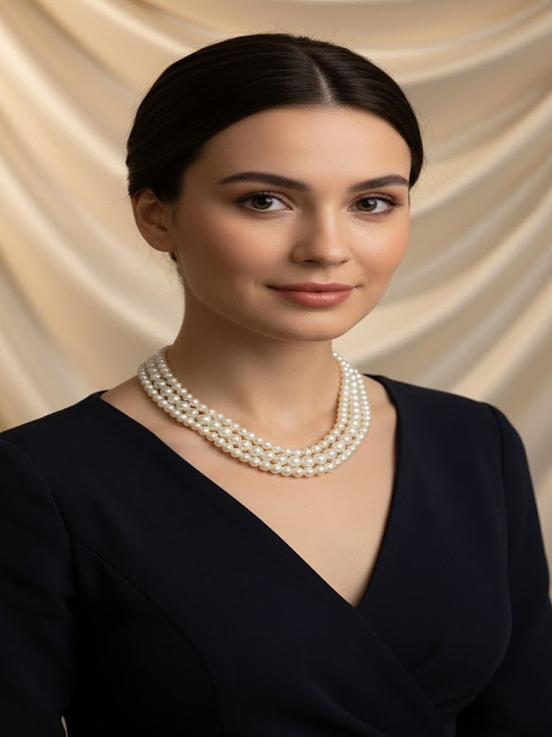 PANASH Brass Gold-Plated Necklace