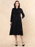 RAREISM Women Fit & Flare Midi Dress