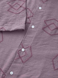 Thomas Scott Men Embroidered Regular Fit Casual Shirt