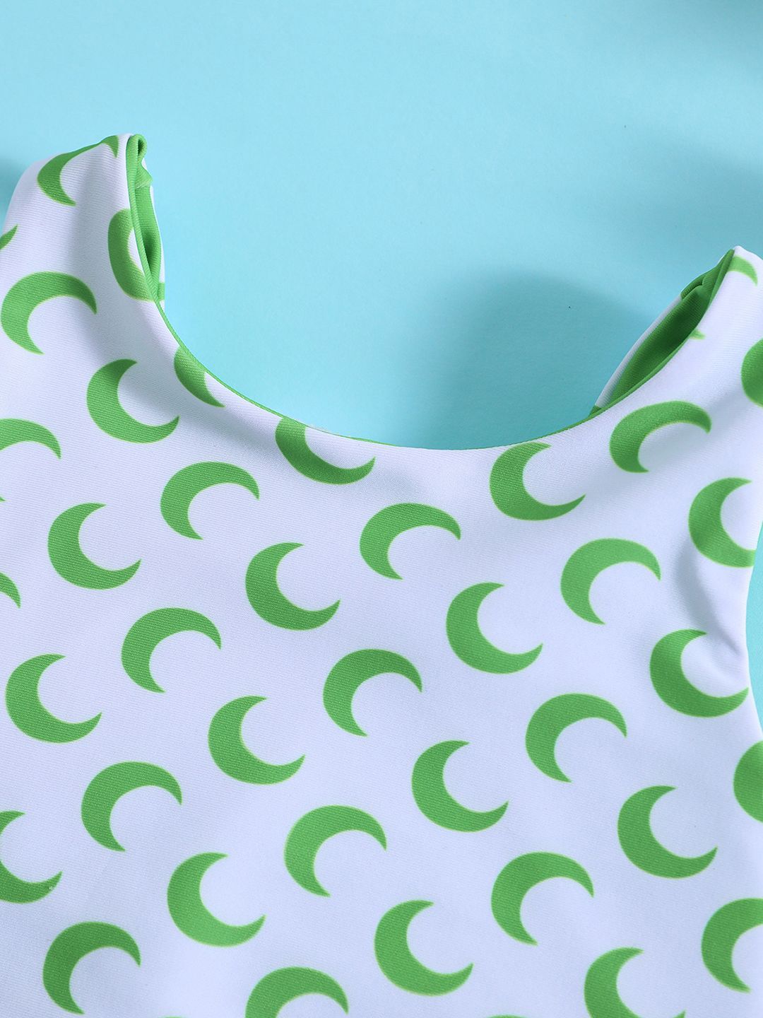 YK Girls Printed Swimset