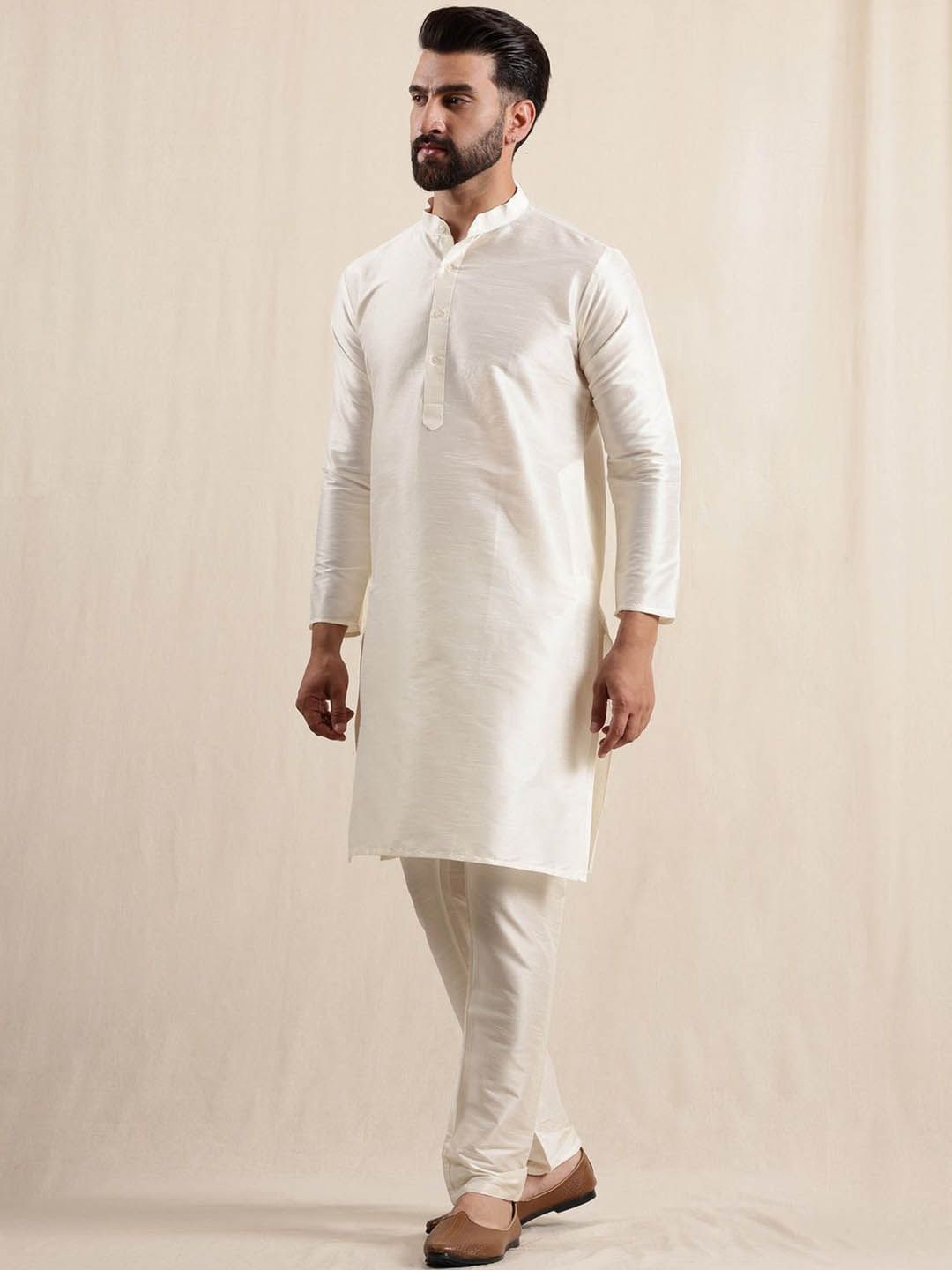 Anouk Men Printed Regular Kurta with Pyjamas