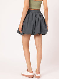 DressBerry Urban Boho Gathered Balloon Mini Skirt