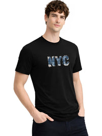 ADRO Men Typography Printed T-shirt