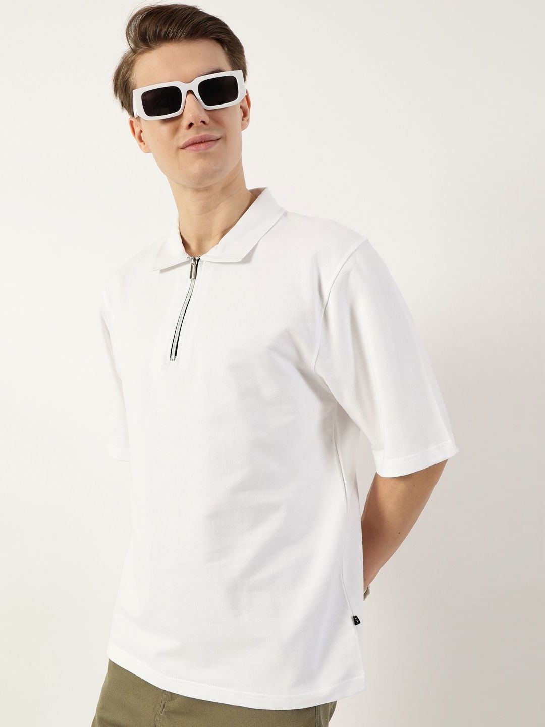 Thomas Scott Men Polo Collar Bio Finish T-shirt