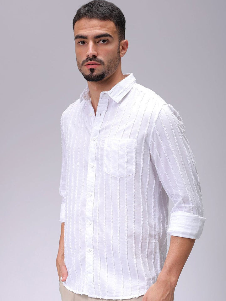 The Indian Garage Co Men Slim Fit Opaque Casual Shirt