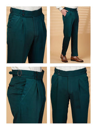 Moda Rapido Men Easy Wash Pleated Trousers