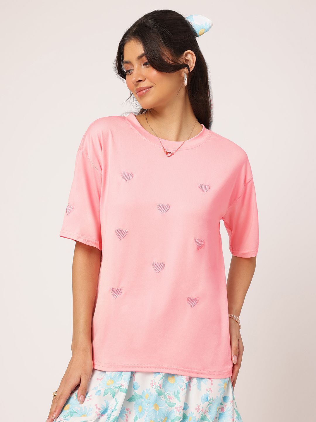 DressBerry Barbie Essence Embroidered T-shirt