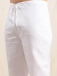 Anouk Men Ethnic Motifs Embroidered Pure Cotton Kurta with Pyjamas & Nehru Jacket