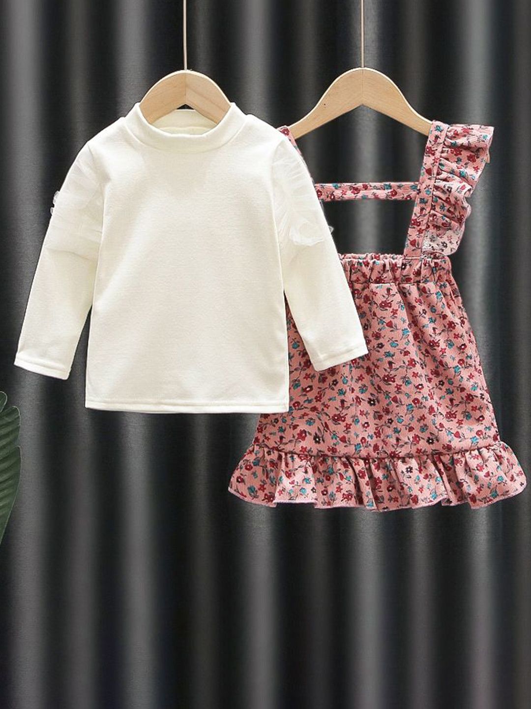 YK Girls  Print A-Line Dress