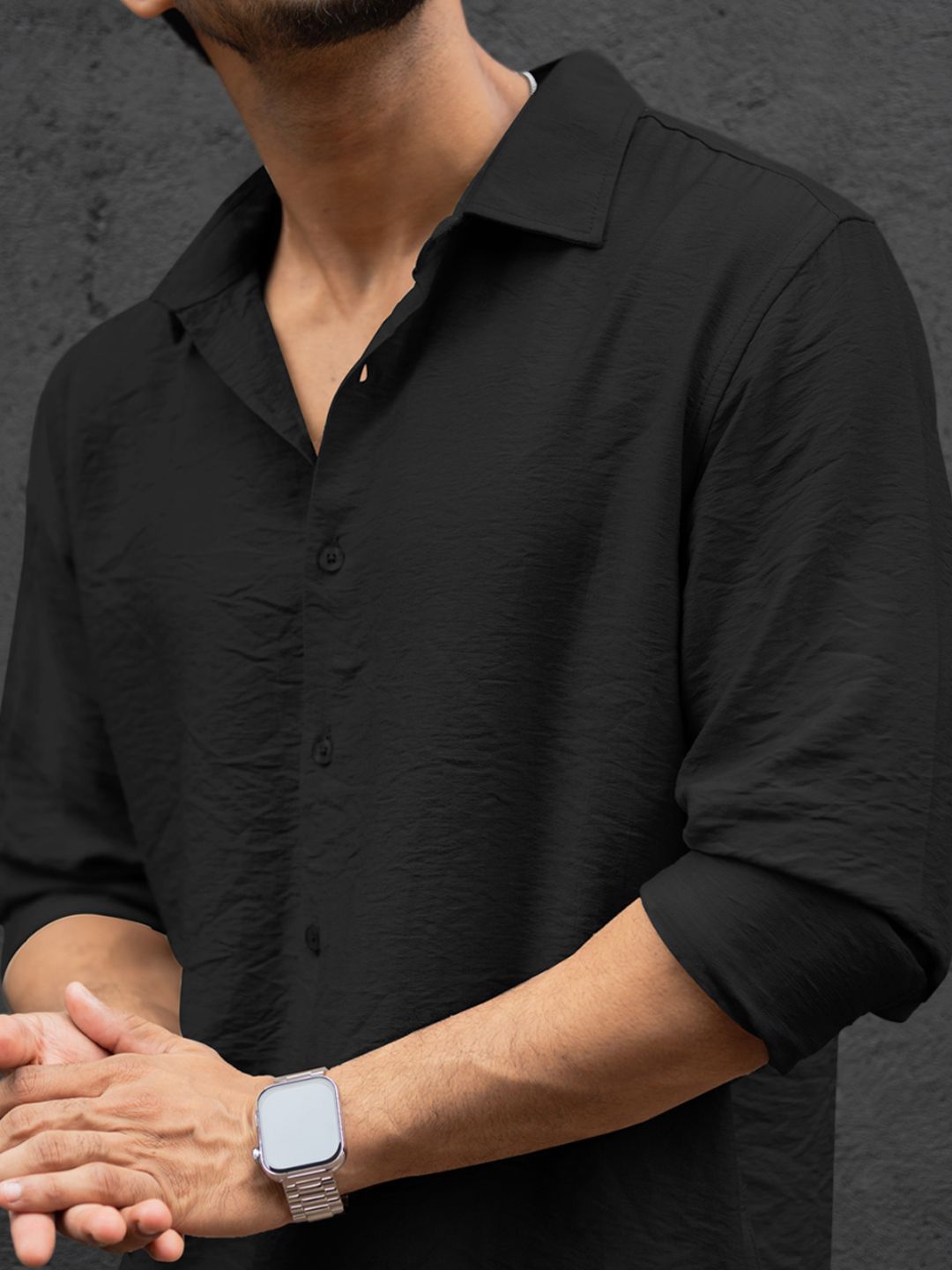 Powerlook Men Solid Regular Fit Casual Shirt