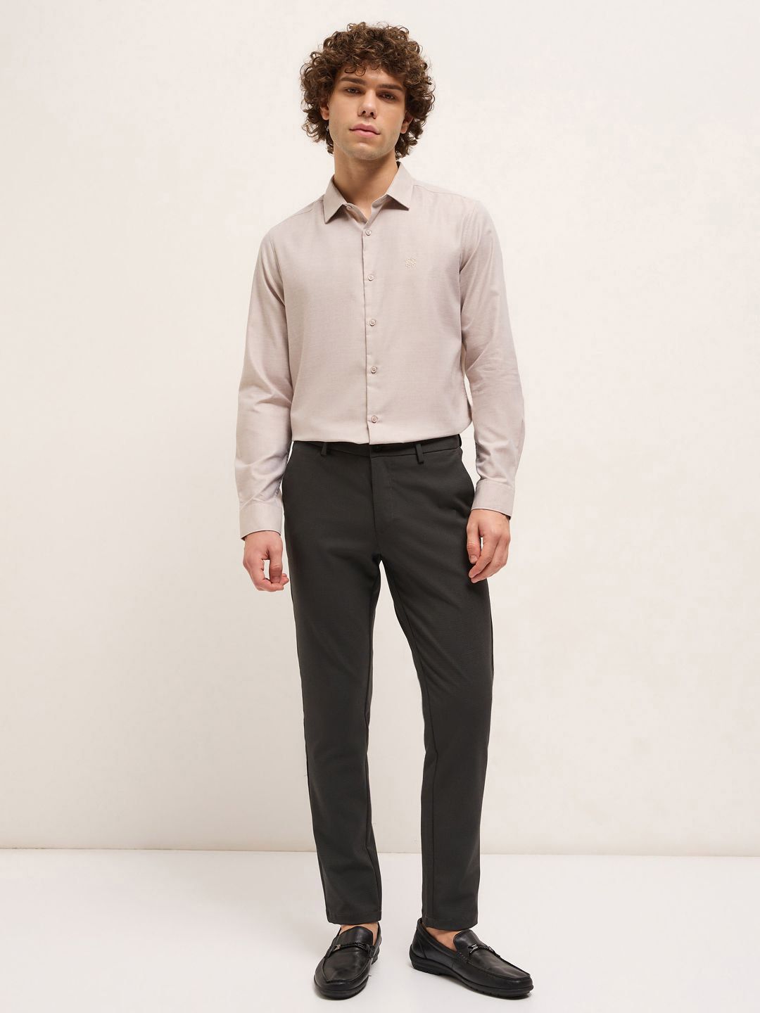 THE BEAR HOUSE Men Tailored Fit Opaque Formal Shirt