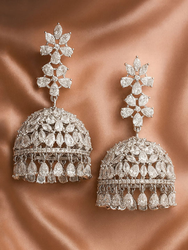 Karatcart Anting -anting Jhumkas Kontemporari