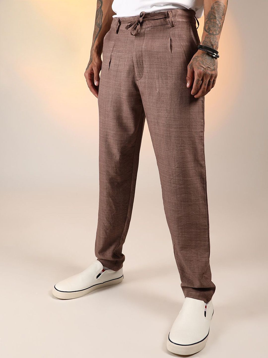 Campus Sutra Men Comfort Trousers