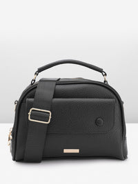 DressBerry Textured Structured Handheld Bag