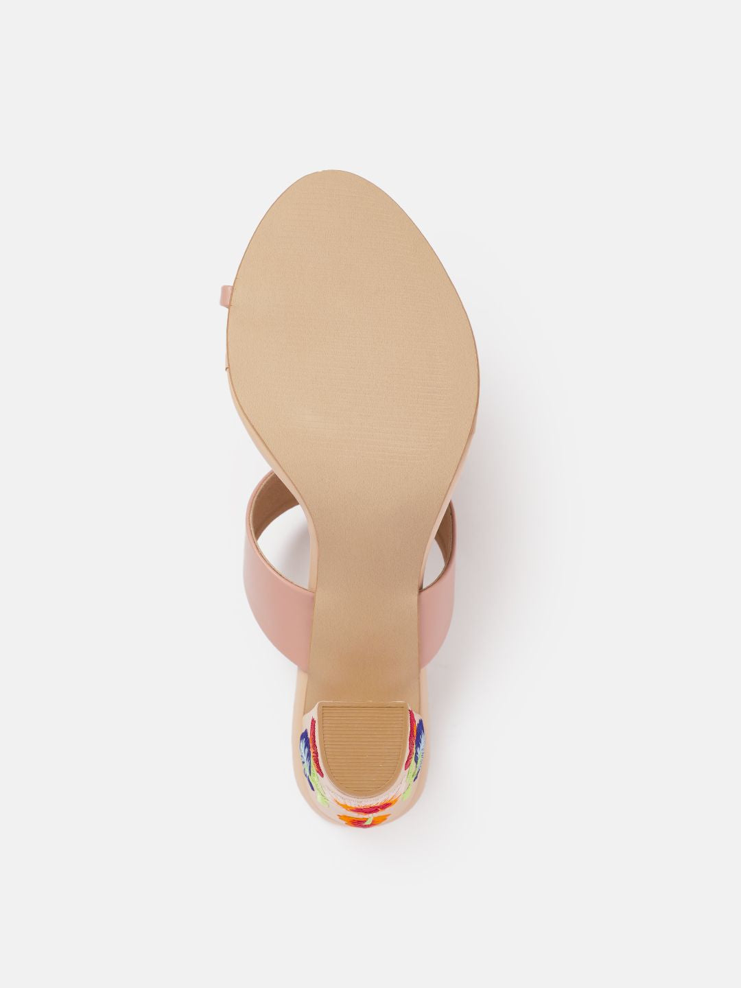 House of Pataudi Open Toe Block Heels