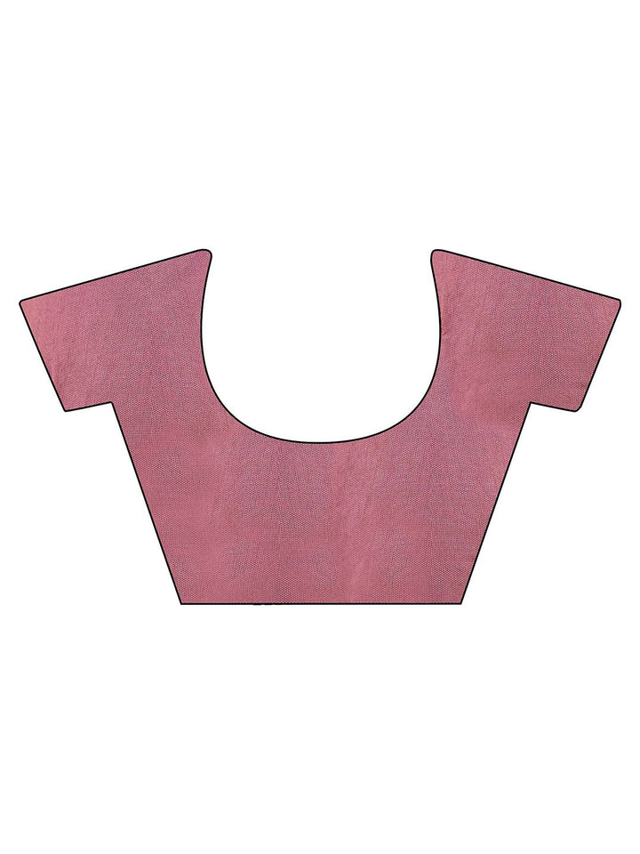 Tikhi Imli  Embellished Border Saree With Blouse Piece