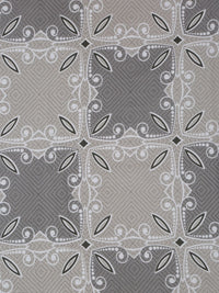 Myntra Elegant Homes Grey Ethnic Motifs 400 TC King Bedsheet with 2 Pillow Covers