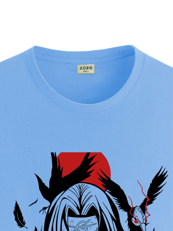 ADRO Men Typography Printed Applique T-shirt