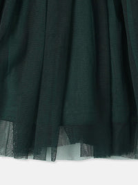 Nauti Nati Girls Sequin Party Dress with Sling Bag