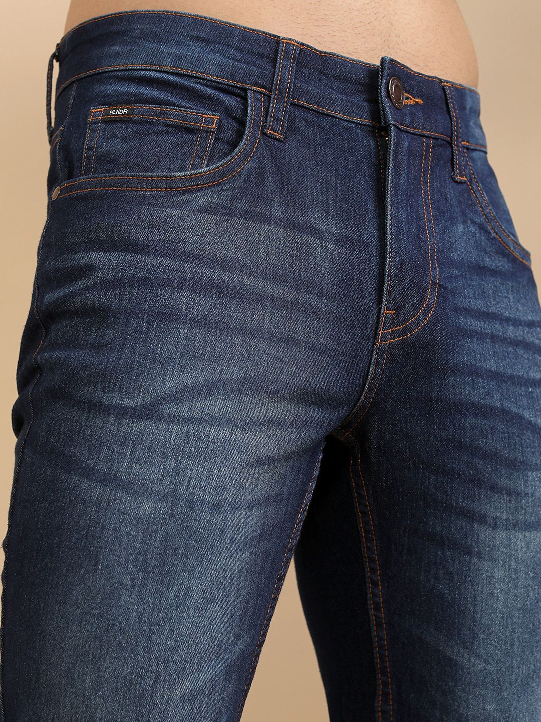 HIGHLANDER Men Slim Fit Light Fade Stretchable Jeans