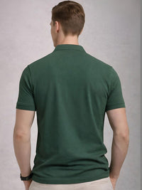 T-shirt Kolar Polo Logo Jenama ADRO Lelaki
