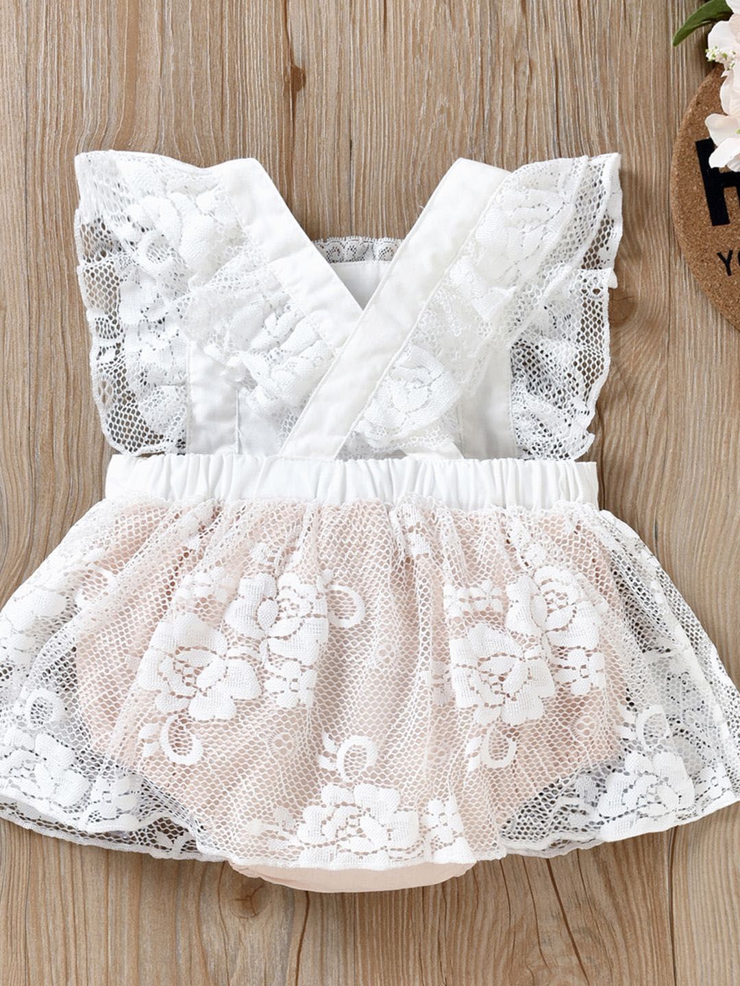 YK Girls Embroidered Pure Cotton Fit & Flare Dress