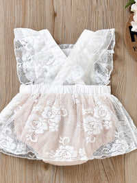 YK Girls Embroidered Pure Cotton Fit & Flare Dress