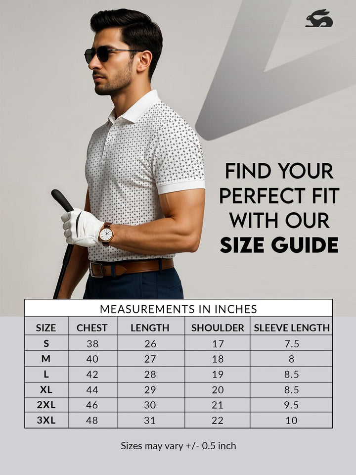 ADRO Men White Cotton Tshirts