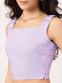 DressBerry Fitted Crop Top